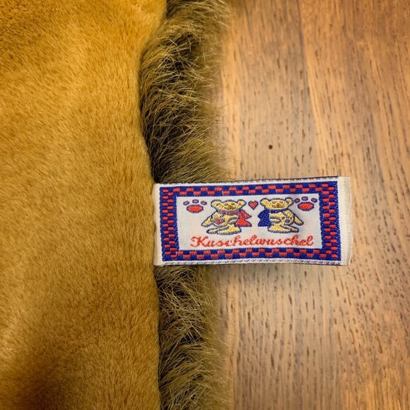 KUSCHELWUSCHEL Plush Monkey Hand Puppet 14" German Made In Germany Soft Furry - Picture 6 of 6